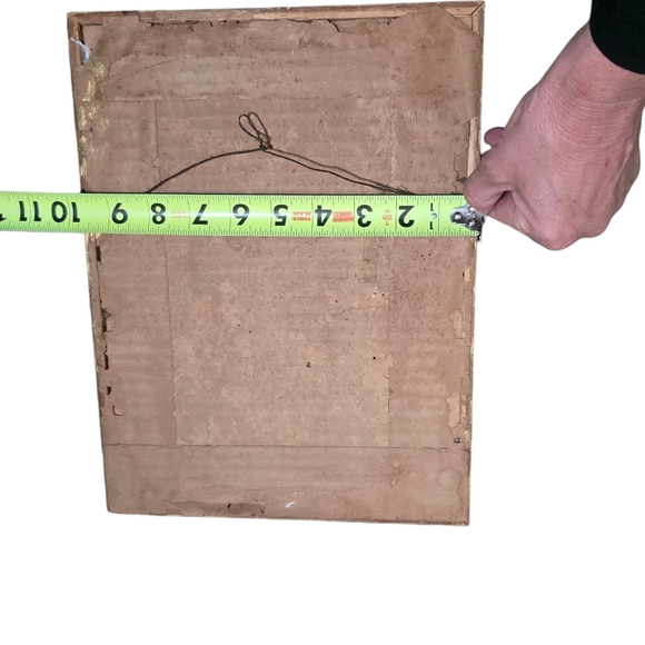 Vintage 8.5"×11" Print Of Boy & Dog Staring In Wonder at an Airplane Framed - Picture 7 of 7